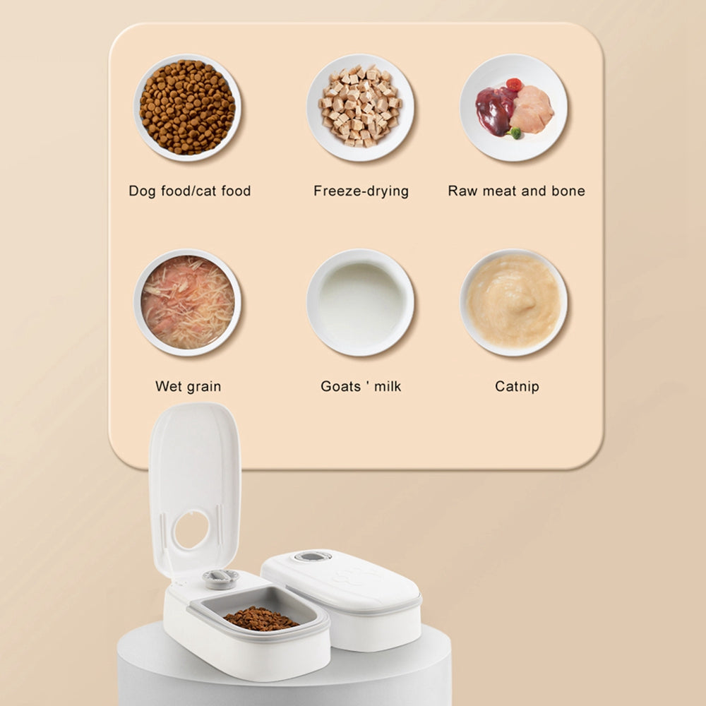 Automatic Pet Feeder | Gravity Food & Water Dispenser for Cats & Dogs
