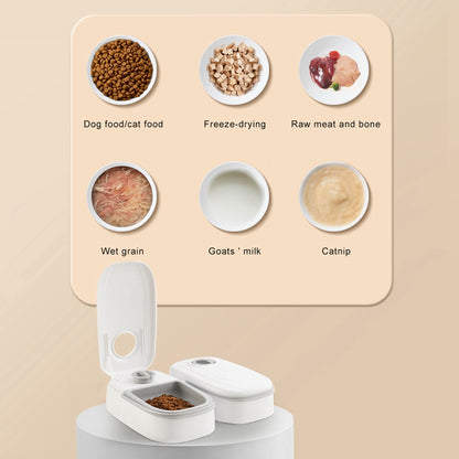 Automatic Pet Feeder | Gravity Food & Water Dispenser for Cats & Dogs