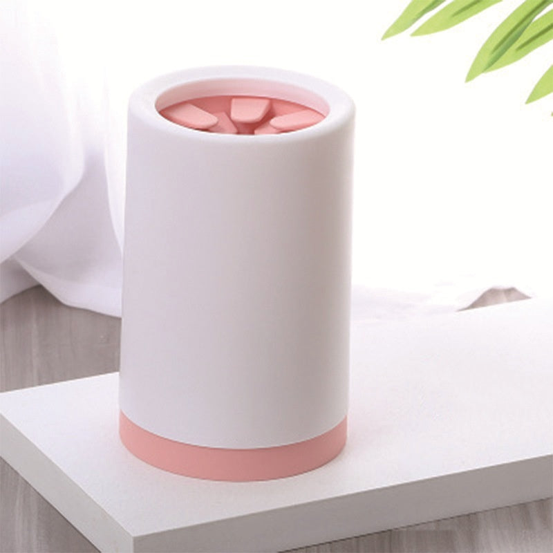 Portable Dog Paw Cleaner Cup | Muddy Paw Washer with Silicone Bristles