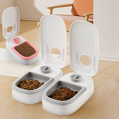 Automatic Pet Feeder | Gravity Food & Water Dispenser for Cats & Dogs