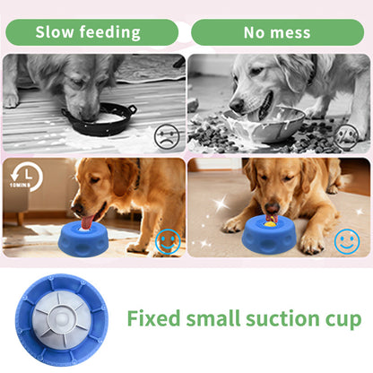 Dog Lick Mat | Slow Feeder Licking Bowl for Dogs | Non-Slip