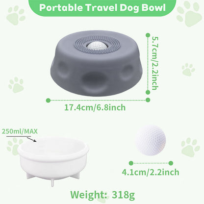 Dog Lick Mat | Slow Feeder Licking Bowl for Dogs | Non-Slip