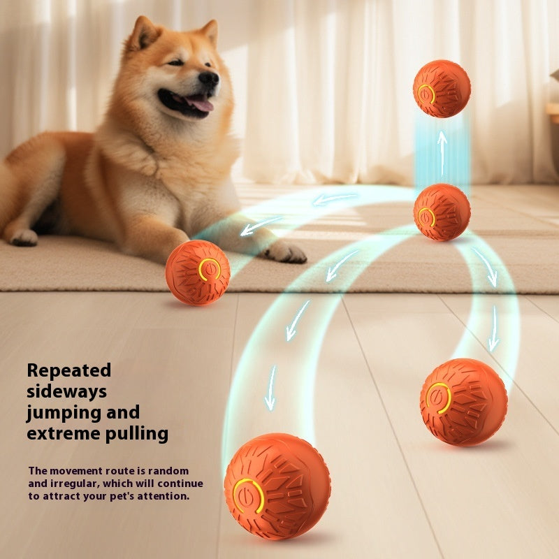 Electric Jumping Ball for Dogs & Cats | Interactive Automatic Pet Toy