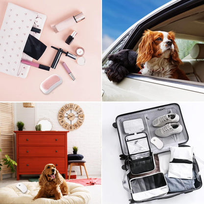 Electric Vibrating Pet Massage Brush | Dog & Cat Grooming Brush