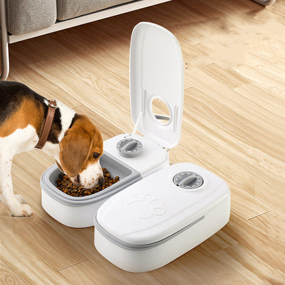 Automatic Pet Feeder | Gravity Food & Water Dispenser for Cats & Dogs